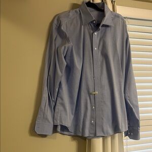 Men's Blue Dress Shirt